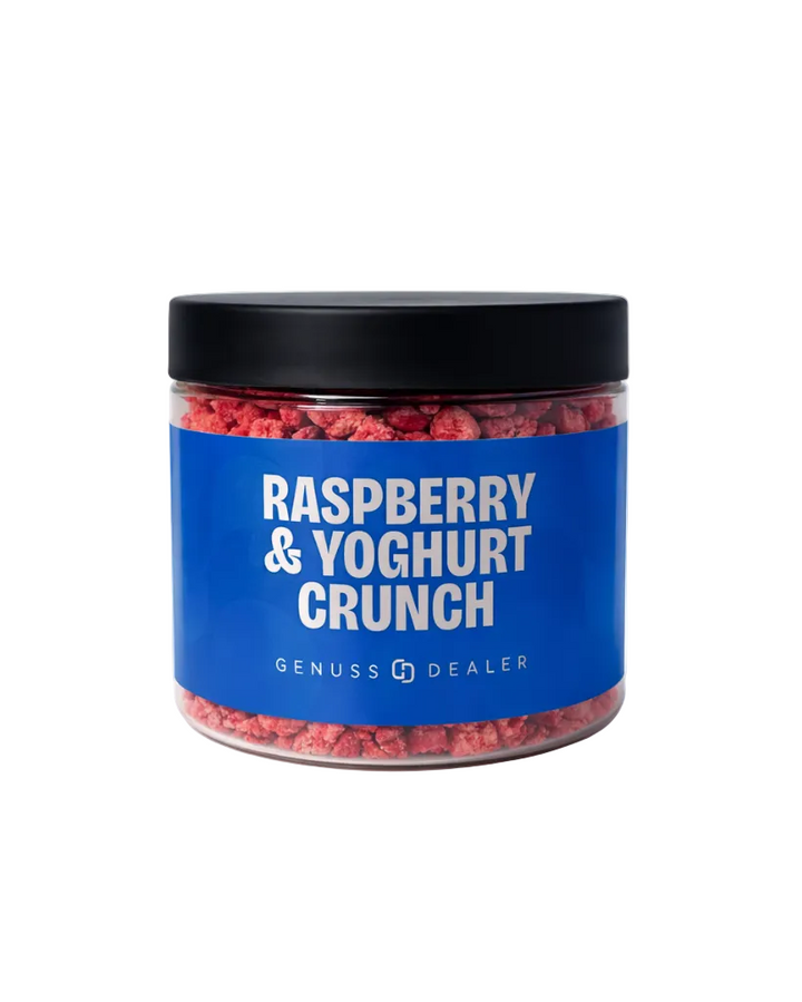 Himbeer Joghurt Crumble