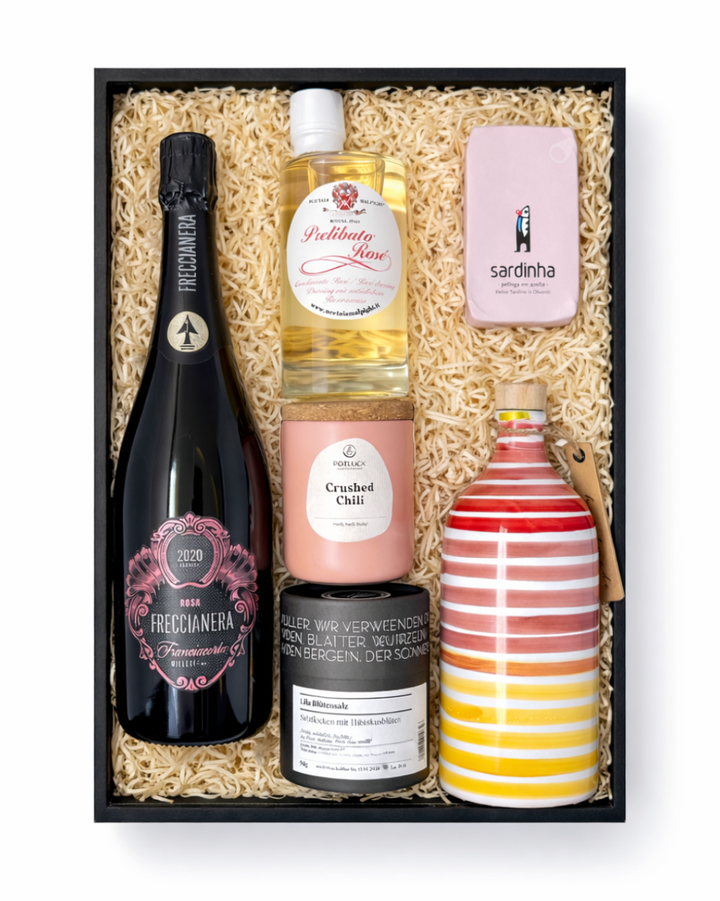 Geschenk Box Dealer Rosa