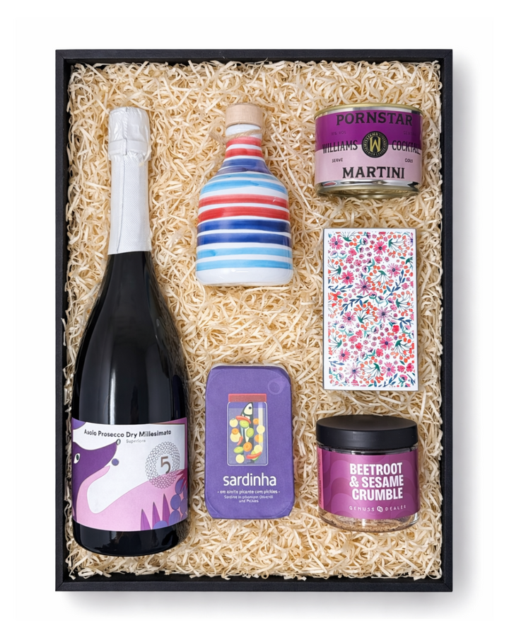 Geschenk Box Dealer Lila