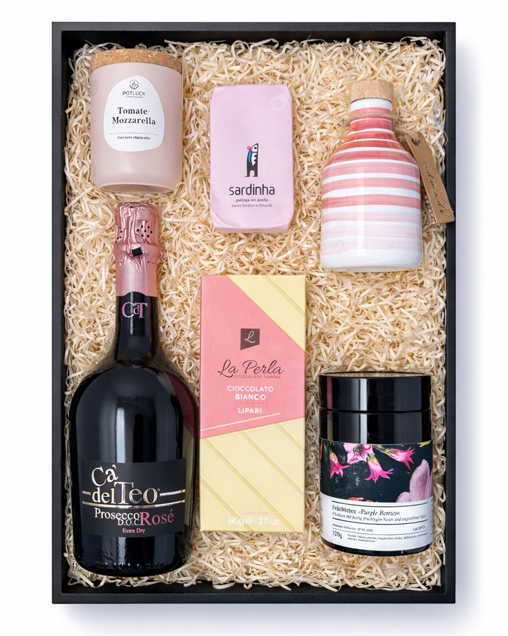 Geschenk Box Dealer Rosa