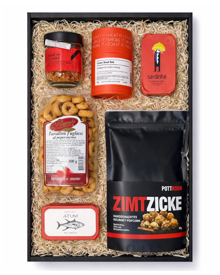 Geschenk Box Dealer Dunkelrot